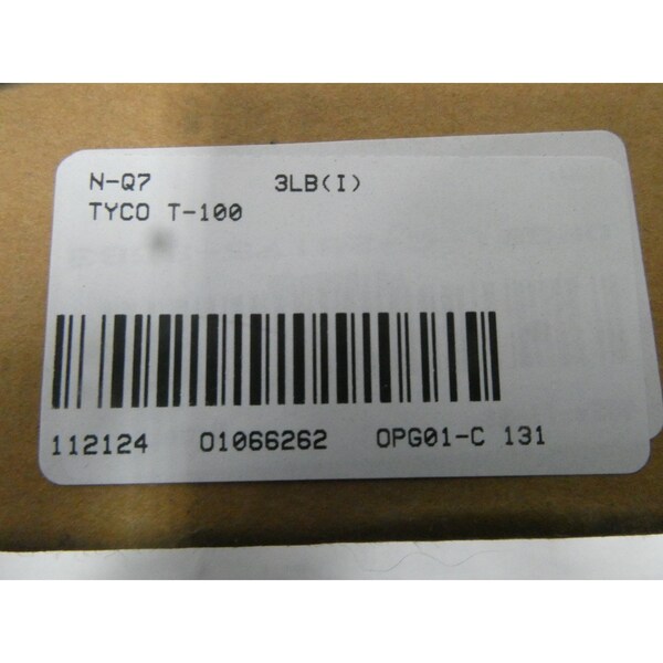 Tyco THERMAL CONTROLS SPLICE & TEE KIT CONDUIT OUTLET BODIES AND BOX - T-100
