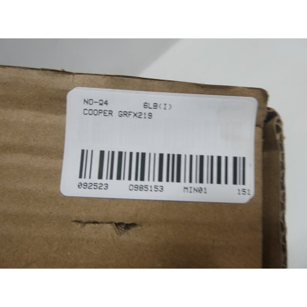 Crouse Hinds 3/4IN CONDUIT OUTLET BODIES AND Box, 2PK - GRFX219