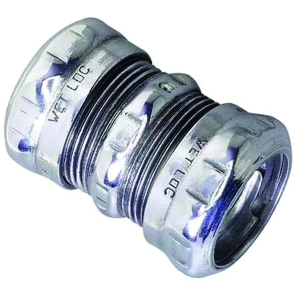 Halex EMT Connector, 1/2 in, Steel - 26261