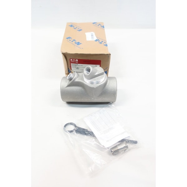 Crouse Hinds Conduit Fitting Sealing, 1-1/2 in, Threaded, Aluminum - EYDX5 SA