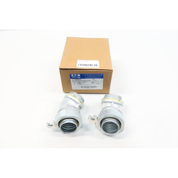 Crouse Hinds Lt15045G  Grounding 1-1/2In Connector 2PK - LT15045G
