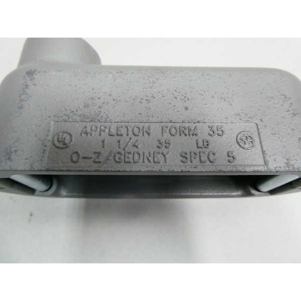 O-Z/Gedney BOX OF 2 LB 1-1/4IN CONDUIT OUTLET BODIES AND BOX, 2PK - LB125
