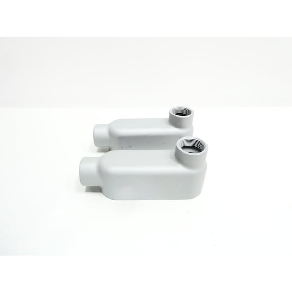 O-Z/Gedney BOX OF 2 LB 1-1/4IN CONDUIT OUTLET BODIES AND BOX, 2PK - LB125