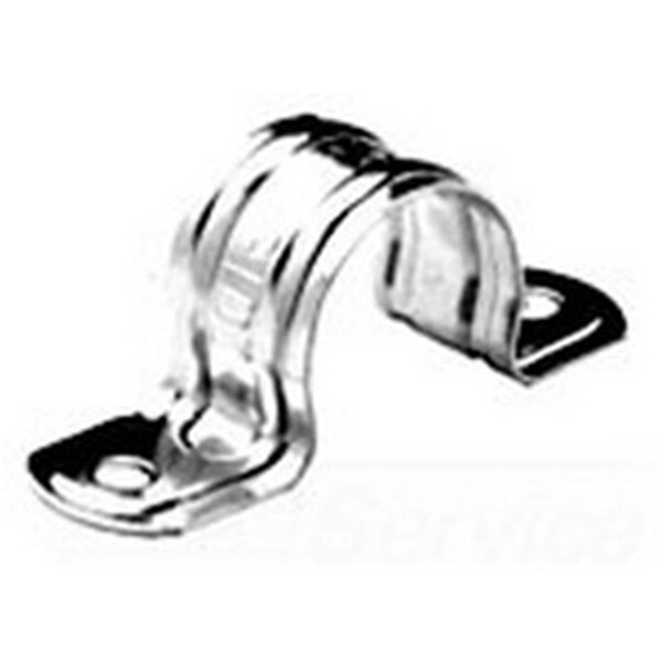 Topaz Electric Emt Straps 2-Hole 1 in. Steel - Pack of 50 - 523