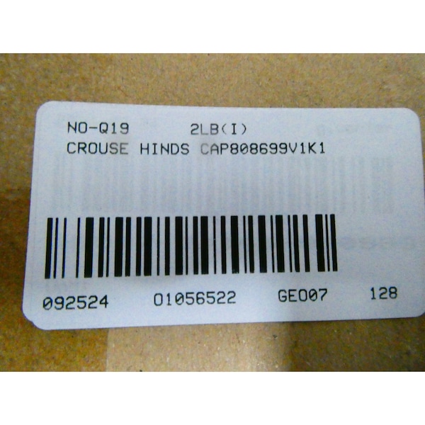 Crouse Hinds SET OF 10 CABLE GLAND 1/2IN CONDUIT FITTING - CAP808699V1K1