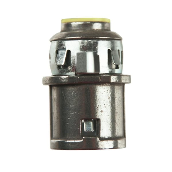 Raco IMC/Rigid Grounding Connector, 2 in, Compression, Steel, Electro Zinc Plated, Gray - 3808RAC