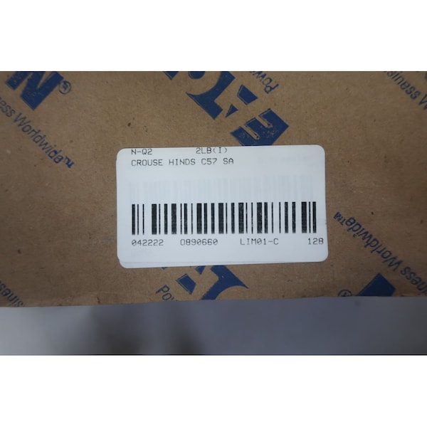 Crouse Hinds Box Of 2 1-1/2in Conduit Outlet Bodies and Box - C57 SA