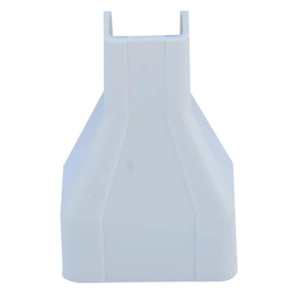 Cable Wholesale Reducer Raceway, 31R3 Series, White - 31R3-003WH