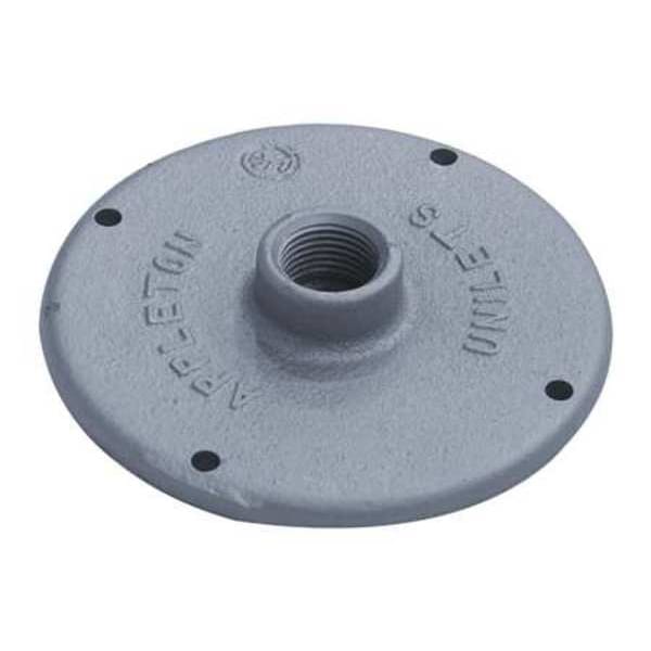 Appleton Electric Conduit Body Cover, 3/4 in., JB Series - JBK-75