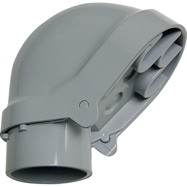 Cantex Cantex 1-1/2 in. D PVC Electrical Conduit Entrance Cap For PVC 1 pk - 5133695U