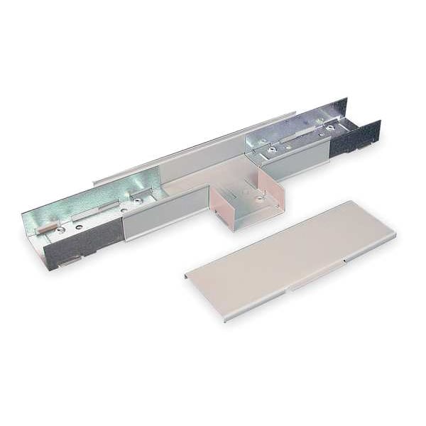 Legrand Tee, 3000 Series, 1 Channel, 4.5 in W, 1.47 in H, 10.25 in L, Gray - G3015E