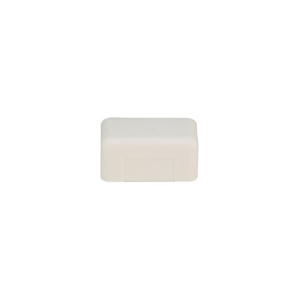 Swe-Tech 3C End Cap Raceway, FWT Series, Ivory - FWT31R3-005IV
