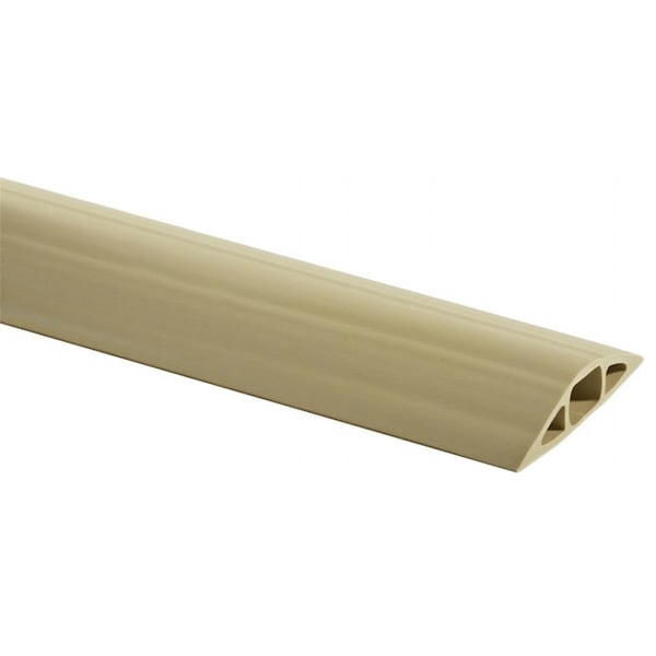 Hubbell Wiring Device-Kellems FloorTrak- Flexible Nonmetallic Cover for Cables, Beige - 25 ft. - FT3BG25