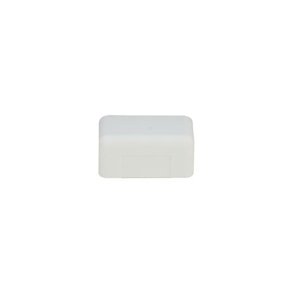 Swe-Tech 3C End Cap Raceway, FWT Series, White - FWT31R2-005WH