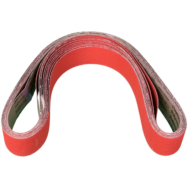 Pferd Cinturón Recubierto, Co-Cool, 2"x60", 80 Granos, Recubierto, 2" Ancho, 60" Largo, 80 Granos, Óxido de Cerámica - 49598