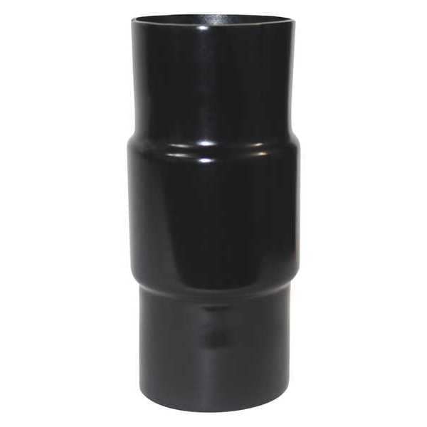 Calbond Rigid Coupling, 3 in, Threaded, Steel, PVC Coated, Black - PV3000CP00