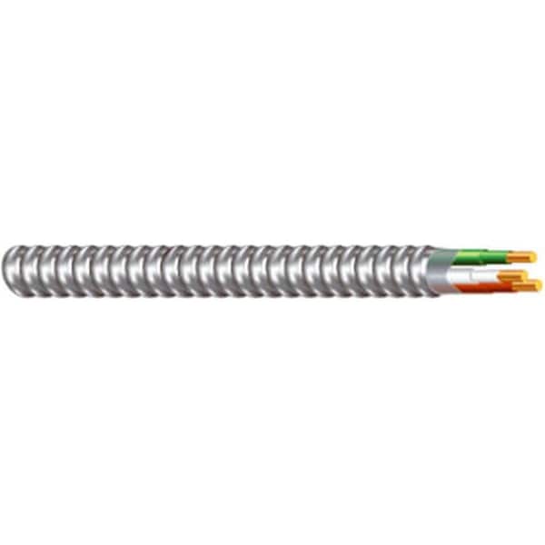 Homepage 2101S24-AFC 50 ft. 2 Conductor Aluminum Metal Clad Flexible Conduit, 14 Gauge - HO697898