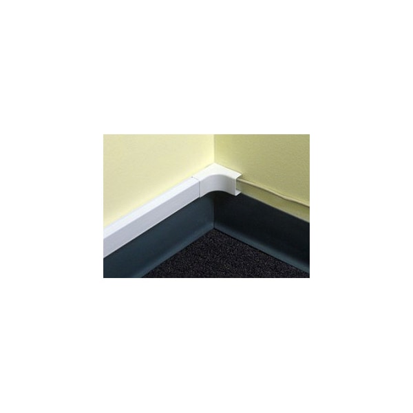 Electriduct Large Latching Cable Raceway (1125 Series)- 6ft- Black- 20 Pack - SR-CASE-1125-6-BK