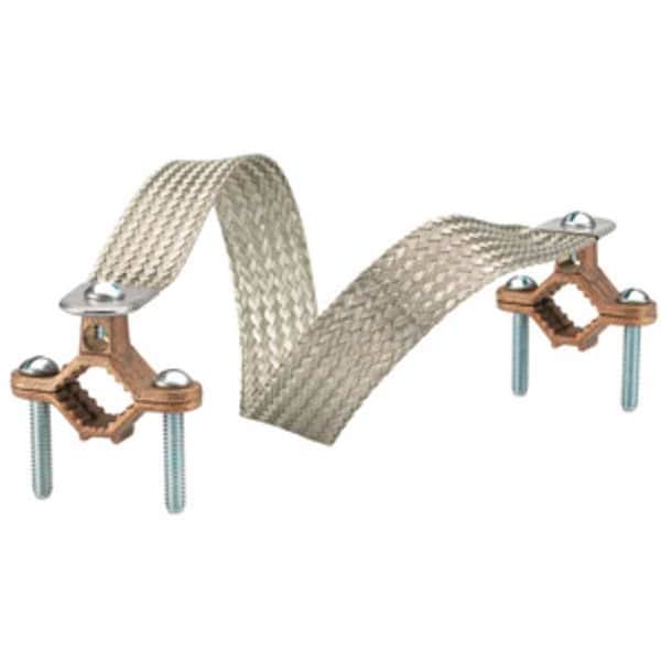 Bridgeport Fittings Copper Clamps, 0.27"Hole Dia, 24"Overall L - BJ-200