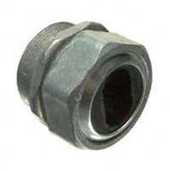 Halex Conduit Fitting Connector, 1-1/4 in, Liquid-Tight, Die Cast Zinc - 6775118