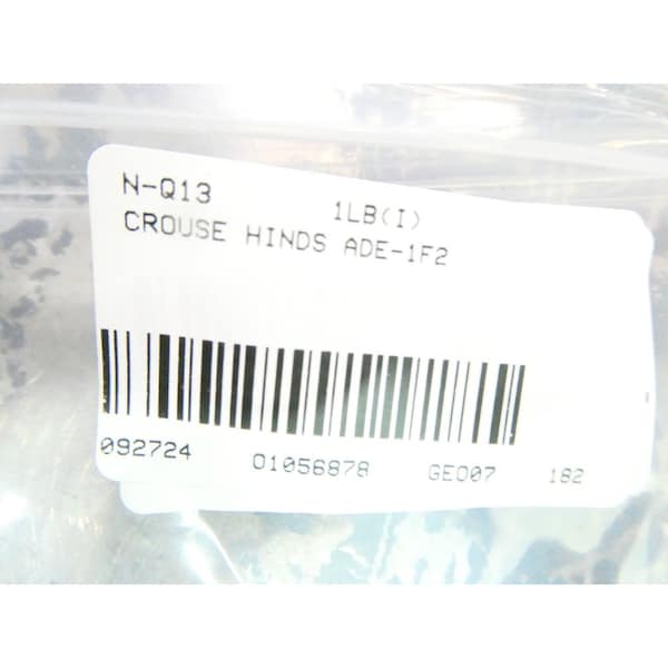 Crouse Hinds ADE-1F2 NPT 1-1/2IN CABLE GLAND KIT CONDUIT FITTING - ADE1N1501NPN