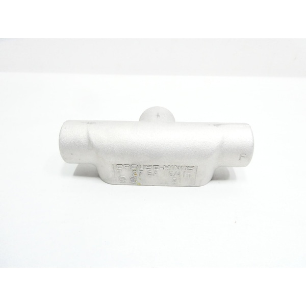 Crouse Hinds BOX OF 5 ALUMINUM 3/4IN CONDUIT OUTLET BODIES AND BOX, 5PK - T27 SA