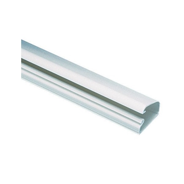 Panduit Base Raceway, LD5 Series, 1 Channel, 1 in W, 0.58 in H, 6 ft L, Gray - LD5IG6-A