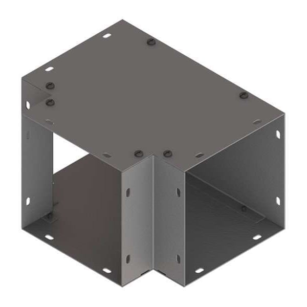 Nvent Hoffman Wireway Tee, 1 Type, NEMA 1 Rating, Steel, Painted - F66GT
