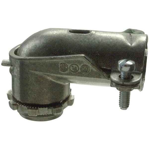 Halex Conduit Fitting Connector, Die Cast Zinc, Green - 11005B