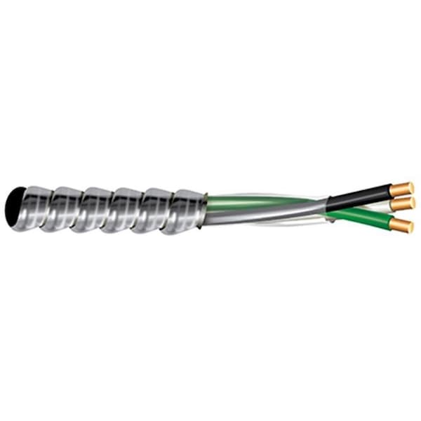 Afc Cable Systems AFC Cable Systems 2104S24-AFC 50 ft. 2 Conductor Aluminum Metal Clad Flexible Conduit; 12 Gauge - 568115