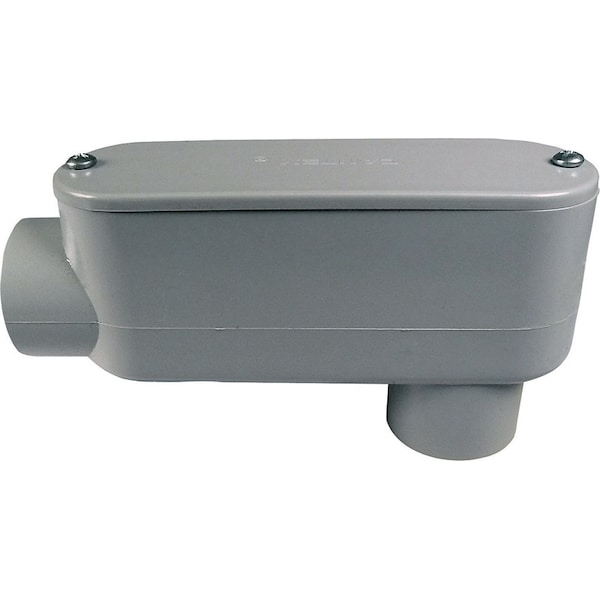 Cantex Cantex 1-1/2 in. D PVC Conduit Body For PVC 1 pk - 5133667U