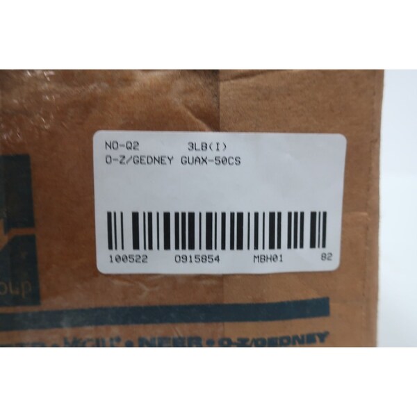 O-Z/Gedney 1/2In Conduit Outlet Bodies and Box - GUAX-50CS