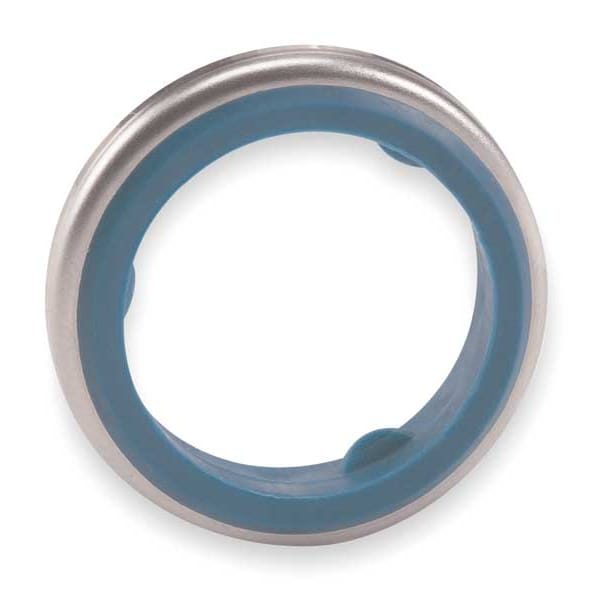 Abb Conduit Fitting Gasket, Liquid-Tight, Rubber, Stainless Steel, PVC Coated, Blue - 5261