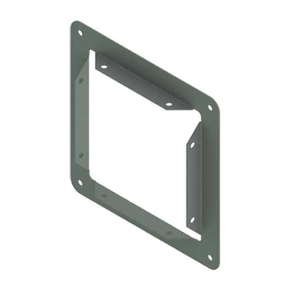 Nvent Hoffman Wireway Panel Adapter, 1 Type, NEMA 1 Rating, Steel, Painted - F66GPA