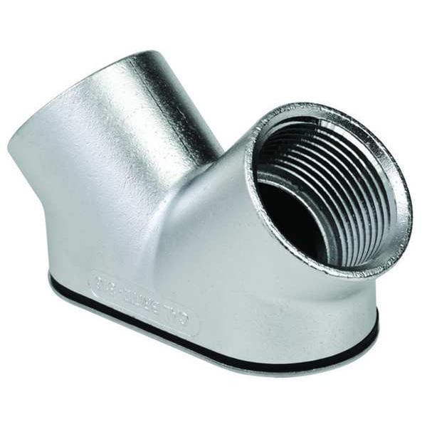 Calbrite RMC 90 Deg Elbow, 1 in, Threaded, 316 Stainless Steel, Polished, Gray - S61000P900