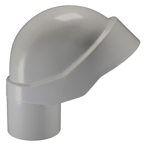 Cantex Conduit Fitting Cap, 2-1/2 in, Glue, PVC, PVC Coated - 5133696