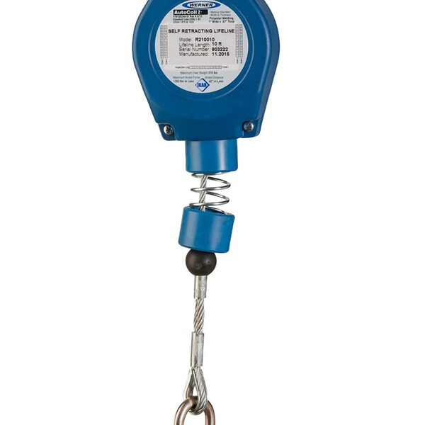 Werner R210010 AutoCoil 2, 10ft Steel Cable Self - R210010