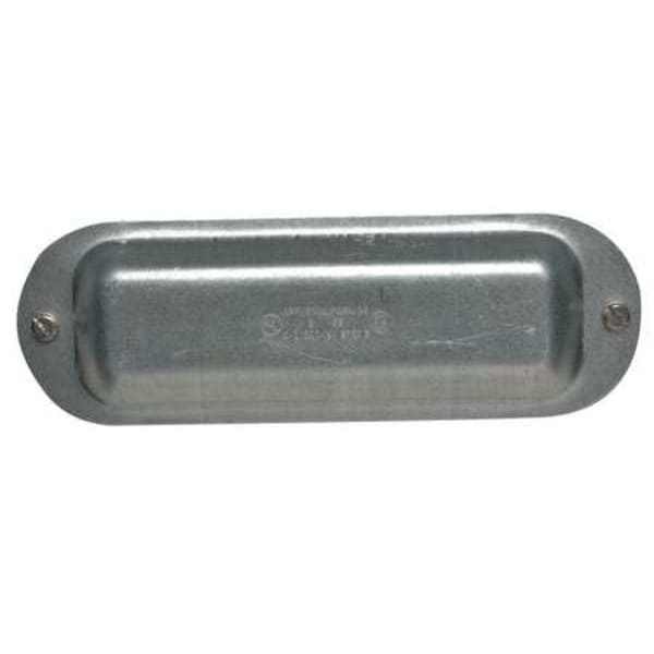 Appleton Electric Conduit Body Cover, 2 in., Steel, Form 35 - K200