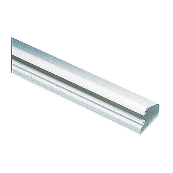 Panduit Base Raceway, LD5 Series, 1 Channel, 1 in W, 0.58 in H, 6 ft L, Off White - LD5IW6-A