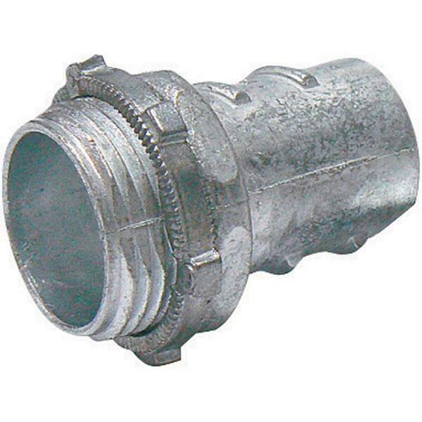 Gampak Conduit Fitting Connector, Screw-in, Die Cast Zinc, Red - 49011