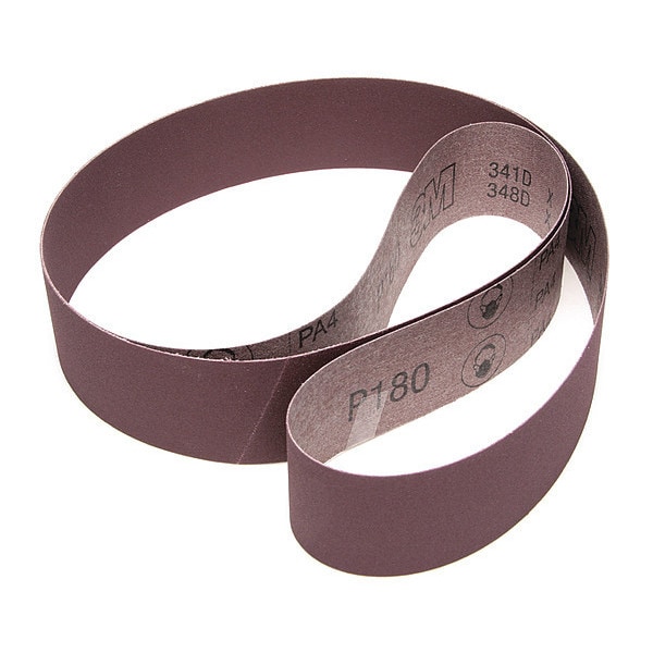 Banda de tela 3M 341D, 2 pulgadas x 72 pulgadas P180 X-weight, 50 piezas - 7000118794