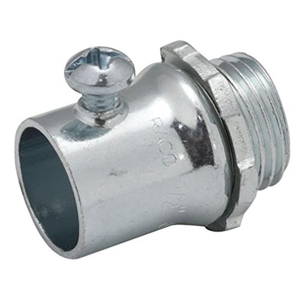 House EMT Connector, Set Screw, Steel - HO3277008