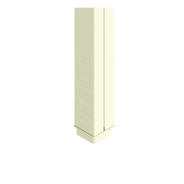 Wiremold Blank Steel Service Pole, 2-5/16in., Steel - 25DTC-412