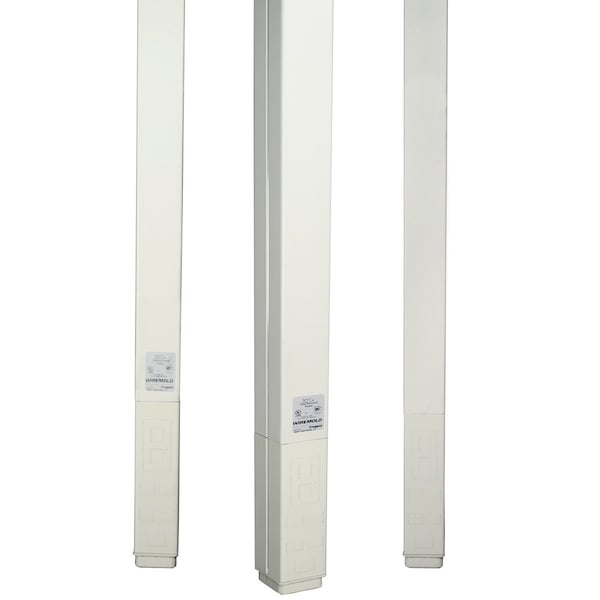 Wiremold Blank Steel Service Pole, 2-5/16in., Steel - 25DTC-412