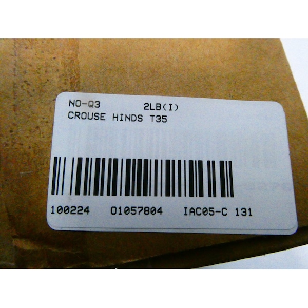 Crouse Hinds SET OF 5 ALUMINUM 1IN CONDUIT OUTLET BODIES AND BOX - T35