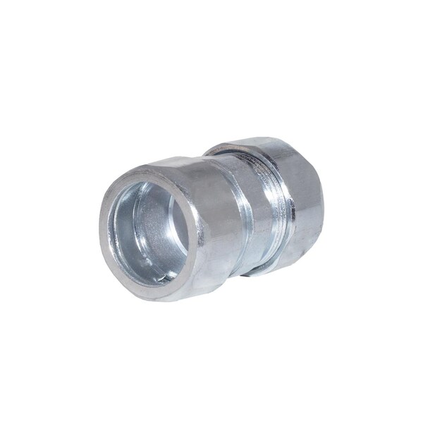 Gampak Sigma Engineered Solutions ProConnex 1/2 in. D Zinc-Plated Steel Compression Coupling For Rigid/IMC - 49060