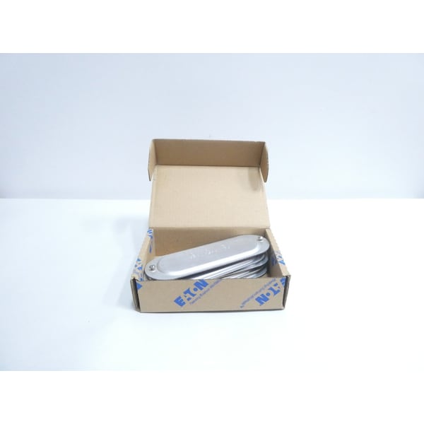 Crouse Hinds ALUMINUM BLANK COVER 2IN CONDUIT PARTS AND ACCESSORY, 5PK - 690
