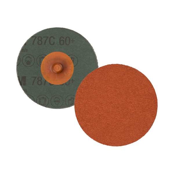 Discos de fibra 3M, 4" de diámetro, Grano abrasivo 60 - 7100116578