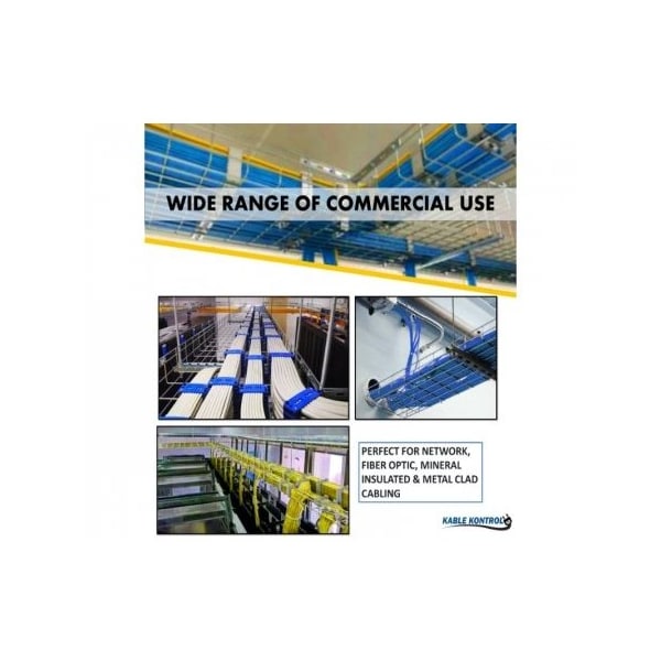 Kable Kontrol Cable Tray Hanger Kit, 12'' Wide Horizontal Support Bar - KK-PGHN-12-EZ