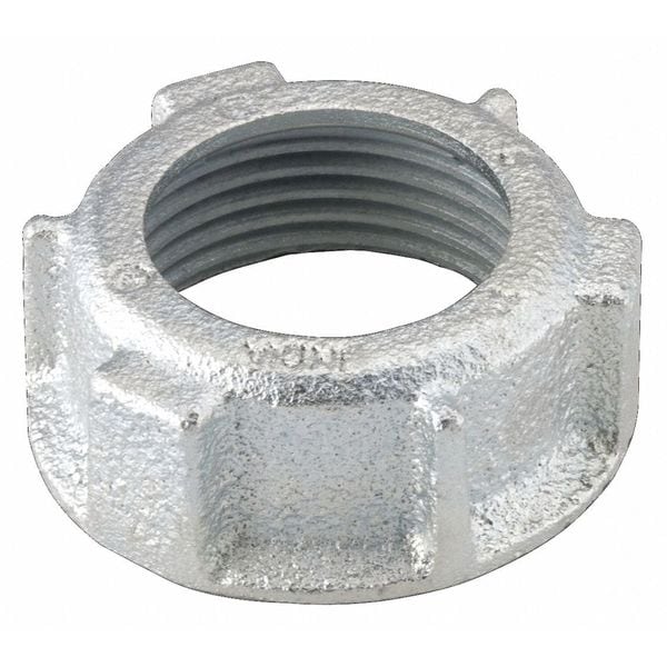 Raco IMC Bushing, 3/4 in, Threaded, Iron, Zinc Plated, Gray - 1103